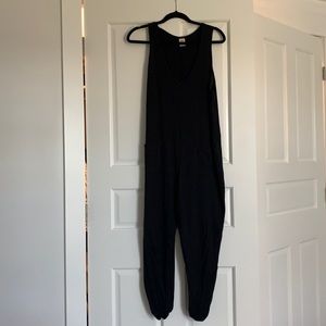 Smash+Tess the Saturday romper in midnight black